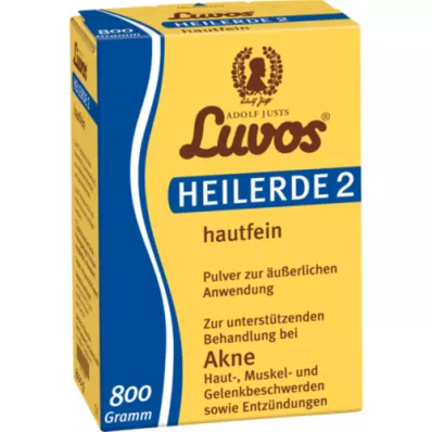 LUVOS Ljekovita glina 2 skin-fine, 800 g
