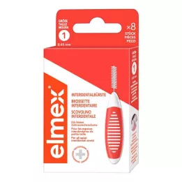 ELMEX Interdentalne četkice ISO veličina 1 0,45 mm narančasta, 8 komada