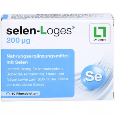 SELEN-LOGES 200 µg filmom obložene tablete, 60 kom