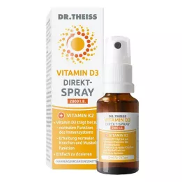 DR.THEISS Vitamin D3 direktni sprej, 20 ml