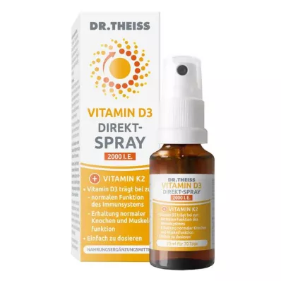 Dr.Theiss Vitamin D3 direktni sprej, 20 ml Dr.Theiss Vitamin D3 direktni sprej, 20 ml