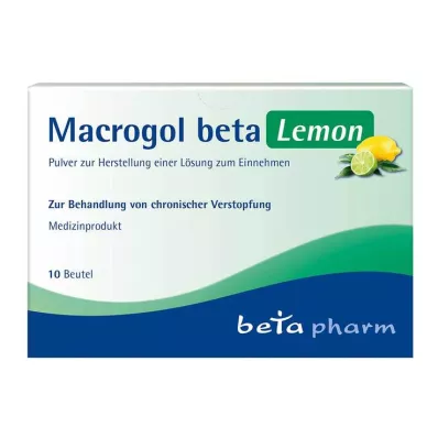MACROGOL beta Lemon Plv.z.Her.e.Lsg.z.Unos, 10 kom MACROGOL beta Lemon Plv.z.Her.e.Lsg.z.Unos, 10 kom