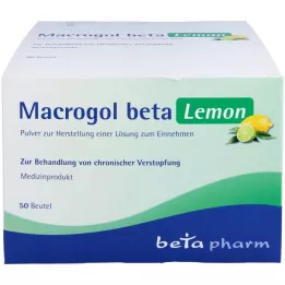 MACROGOL beta Limun Plv.z.Her.e.Lsg.z.Unos, 50 kom