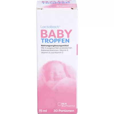 LACTOBACT Baby kapi, 15 ml