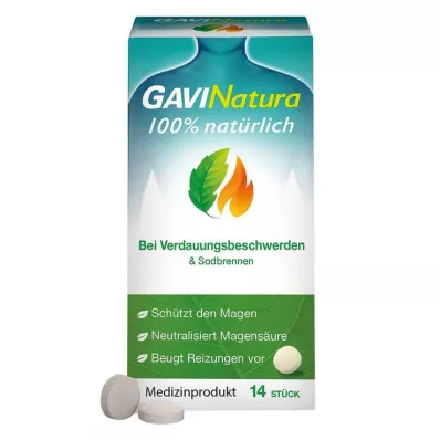 GAVINatura pastile za probavne smetnje &amp; žgaravica, 14 kom