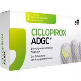 CICLOPIROX ADGC Sadržaj aktivne tvari 80 mg/g. Lak za nokte, 3,3 ml