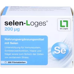 SELEN-LOGES 200 µg filmom obložene tablete, 200 kom