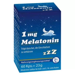 MELATONIN 1 mg kapsule, 60 kom