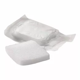 LIGASANO bijeli zavoj 1x5x5 cm sterilni, 10 kom