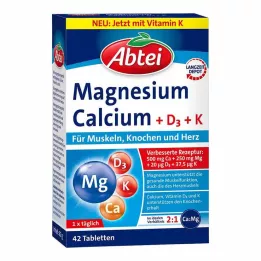 ABTEI Magnezij Kalcij+D+K tablete, 42 kom