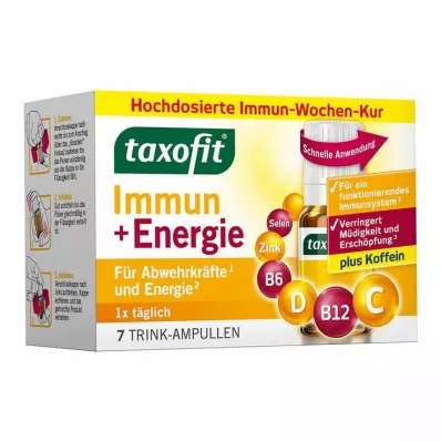 Taxofit Immune & Energetske ampule za piće, 7X10 ml Taxofit Immune & Energetske ampule za piće, 7X10 ml