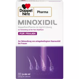 MINOXIDIL DoppelherzPhar.20mg/ml Lsg.Anw.Skin Woman, 3X60 ml
