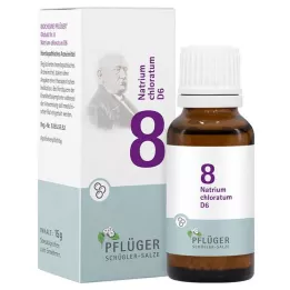 BIOCHEMIE Pflueger 8 sodium chloratum D 6 globula, 15 g