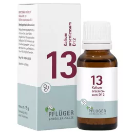 BIOCHEMIE Pflueger 13 Kalium arsenicosum D 12 Glob., 15 g