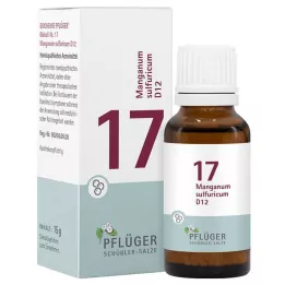 BIOCHEMIE Pflueger 17 Manganum sulfuricum D 12 Gl., 15 g
