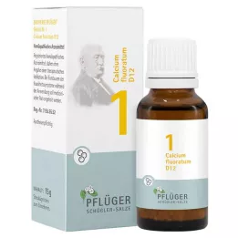 BIOCHEMIE Pflueger 1 Calcium fluoratum D 12 globula, 15 g