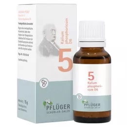 BIOCHEMIE Pflueger 5 Kalium phosphoricum D 6 Glob., 15 g