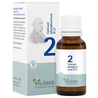 Biokemija Pflueger 2 Calcium phosphoricum D 12 Gl., 15 g