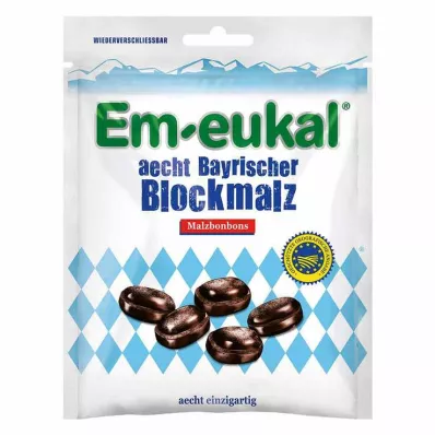 EM Eukal Bonbons pravi bavarski blok slad protiv Azha, 100 g