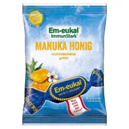 EM-EUKAL Manuka slatkiši punjeni medom sa šećerom, 75 g