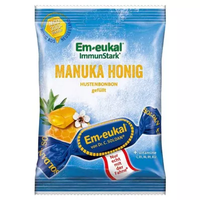 EM Eukal slatkiši Manuka med punjeni šećerom, 75 g