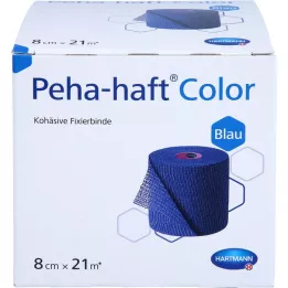 PEHA-HAFT Color Fixierb.bez lateksa 8 cmx21 m plava, 1 kom