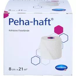 PEHA-HAFT Fiksirajući zavoj bez lateksa 8 cmx21 m, 1 kom