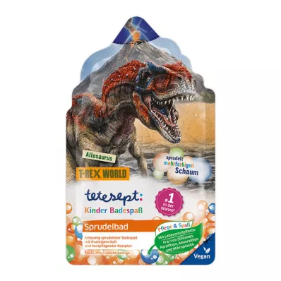 Tetesept dječja zabavna pjenušava kupka T-Rex World, 40 g