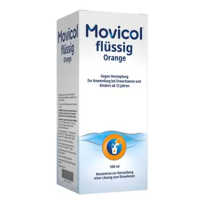 Movicol tekućina naranča, 500 ml