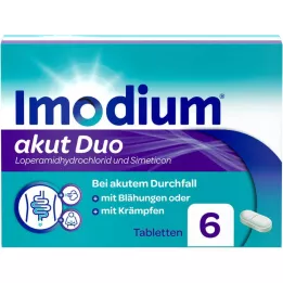IMODIUM acute duo 2 mg/125 mg tablete, 6 kom