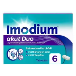 IMODIUM acute duo 2 mg/125 mg tablete, 6 kom