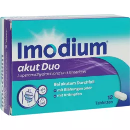 IMODIUM acute duo 2 mg/125 mg tablete, 12 kom
