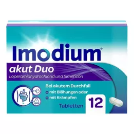 IMODIUM acute duo 2 mg/125 mg tablete, 12 kom
