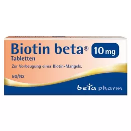 BIOTIN BETA 10 mg tablete, 50 kom