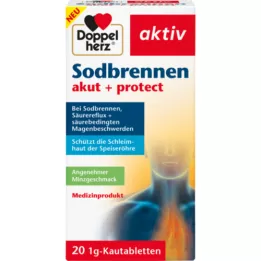 DOPPELHERZ Žgaravica akutna+protect tablete za žvakanje, 20 kom