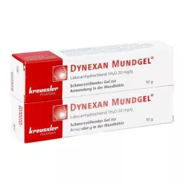 DYNEXAN Gel za usta, 2X10 g
