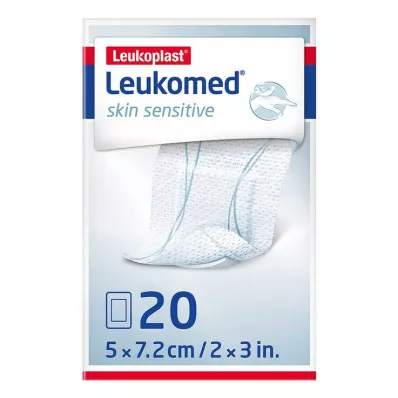 Leukomed® skin sensitive 5x7,2 cm, 20 kom