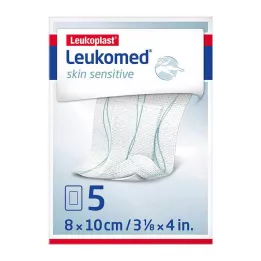 LEUKOMED skin osjetljiv sterilni 8x10 cm, 5 kom