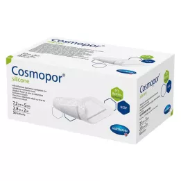 COSMOPOR Silikonska obloga za rane 5x7,2 cm, 50 kom