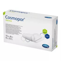 COSMOPOR Silikonska obloga za rane 8x15 cm, 5 kom