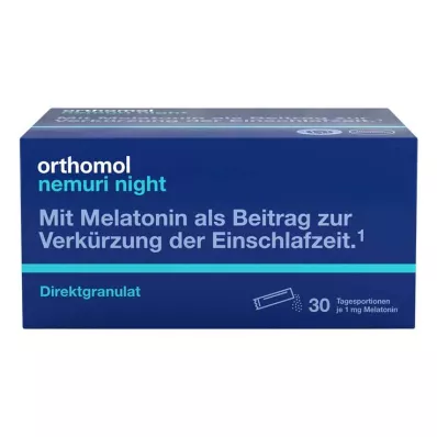 ORTHOMOL nemuri night direct granule, 30 kom