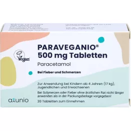 PARAVEGANIO 500 mg tablete, 20 kom
