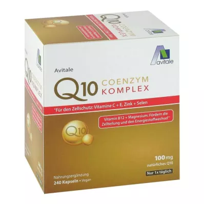 Koenzim Q10 100 mg kapsule + vitamini + minerali, 240 kom