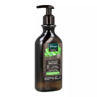 Kneipp Men 2u1 Face&amp;Gel za pranje brade (250 ml)