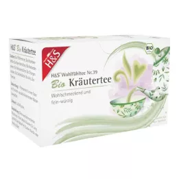H&amp;S organski biljni čaj filter vrećice, 20X1,5 g