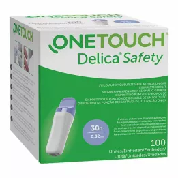 ONE TOUCH Delica Safety jednokratni lancetar 30 G, 100 kom