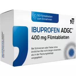 IBUPROFEN ADGC 400 mg filmom obložene tablete, 50 kom