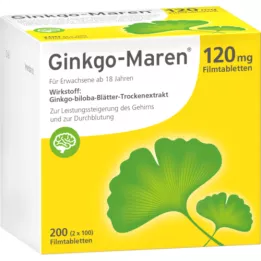 GINKGO-MAREN 120 mg filmom obložene tablete, 200 kom