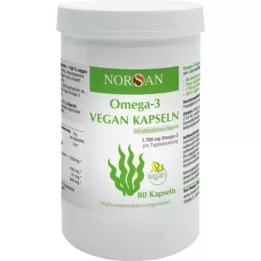 NORSAN Omega-3 veganske kapsule, 80 kom