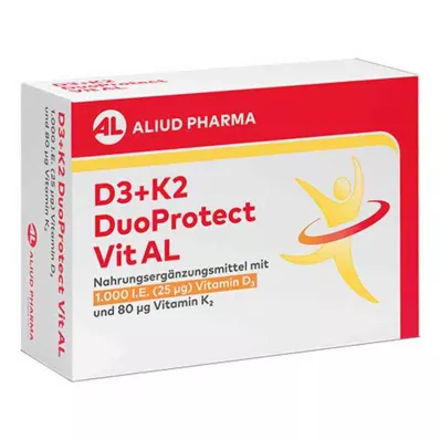 D3+K2 DuoProtect Vit AL 1000 IU/80 µg kapsule, 30 kom